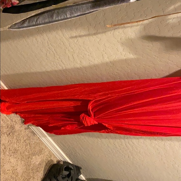 Short sleeve lounge /beach dress high slits - Picture 2 of 3